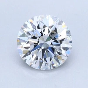 0.6Ct Natural Certified Excellent 5.5mm Round VVS Diamond - Picture 1 of 1