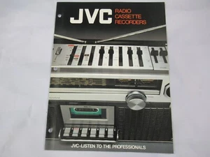 JVC RC-828 RC727 Portable Boombox Original Catalogue brochure Printed JAPAN - Picture 1 of 4