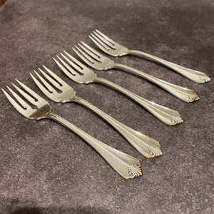 Oneida Silber 16.5cm Wüste Gabeln Set Mit 5 Geschenk Aus Japan - Bild 1 von 7