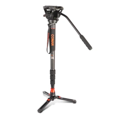 Camolo 68in Professional Fluid Monopod Head Video Cameras Camcorder Tripod Stick - Image 1 of 4