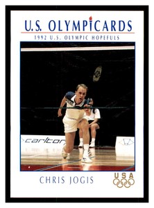 1992 Impel U.S. Olympic Hopefuls #4 CHRIS JOGIS  ~E5V