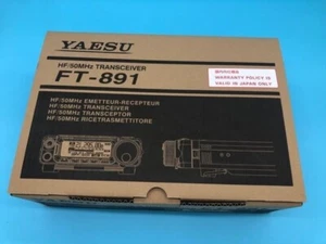 Yaesu HF / 50MHz Band All Mode Transceiver 100W Amatorskie radio FT Musen 891 Czarne - Zdjęcie 1 z 1