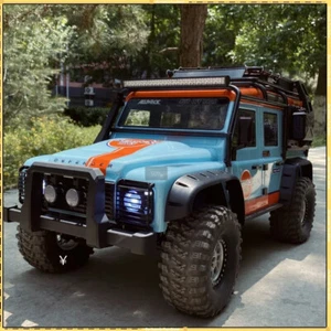 1/8 RC Double Pickup 4WD H8H V2 4x4 Remote Control Rock Crawler RC Car Model RTR - Picture 1 of 22