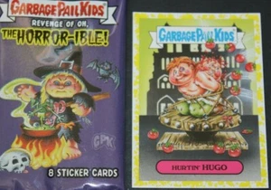 GARBAGE PAIL KIDS 2019 La Vendetta di Oh L'Orrore-ibile! GIALLO #4b "Hurtin' Hugo" - Foto 1 di 2