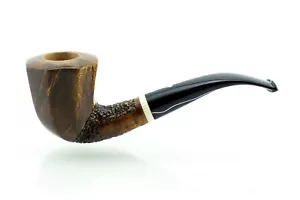 Pfeife Pipe Pipa MASTRO GEPPETTO Bent Dublin liscia Handmade Italy PAMG21-L2M06 - Foto 1 di 4
