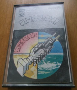 PINK FLOYD WISH YOU WERE HERE ORIG GREEK CASSETTE 1975 HARVEST ULTRA RARE!!! - Picture 1 of 5