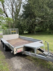 Ifor Williams Plant Trailer Gx126 - Picture 1 of 6