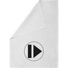 'Skip Button' Cotton Tea Towel / Dish Cloth (TW00036361)