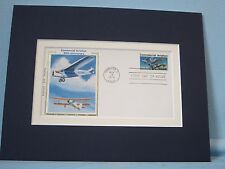 Honoring Commercial Aviation & the First Day Cover of its 50th Anniversary stamp