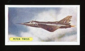 1957 Junior Service Famous Sports Records Aviazione #15 Mr. L.P. Twiss quasi nuovo/MT - Foto 1 di 2