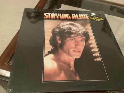 STAYING ALIVE Soundtrack LP 1983 The Bee Gees New  Sealed John Travolta - Image 1 of 4