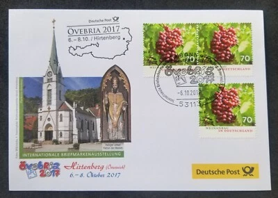 [SJ] Germany Grape Fruit 2017 Plant (FDC) *OVEBRIA - Image 1 of 4