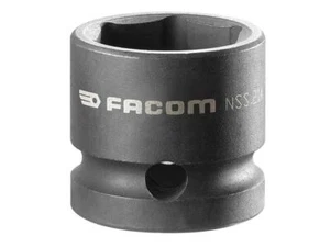 Facom Stubby Impact Socket 1/2in Drive 21mm 6 Point FCMNSS21A - Picture 1 of 1
