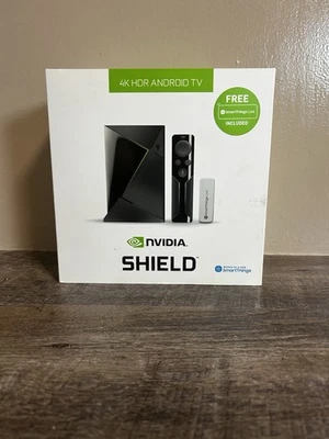 NVIDIA Shield Android TV Streaming Media Player 4K HDR 2017 - Image 1 of 4