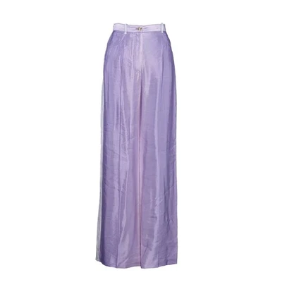 Pantalón para mujer Sandro Paris talla 36 FR/S dos colores mezcla de lino SFPPA01356 Foto 1 de 4