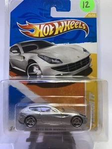 ๐ฅ๐ฅ๐ฅ๐ฅHot Wheels Ferrari FF 2011 New Models #45/50 Silver A14๐ฅ๐ฅ๐ฅ๐ฅ - Picture 1 of 10