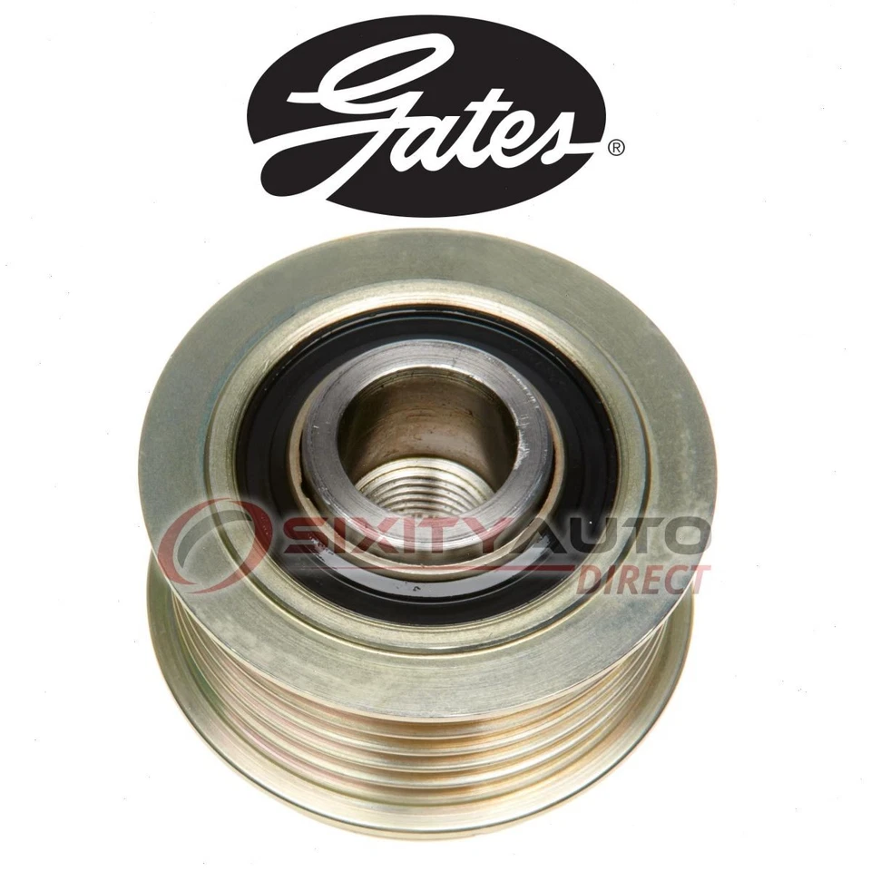 Gates Alternator Pulley for 2007-2013 Nissan Altima 2.5L L4 - OAP OAD qx Foto 1 de 4