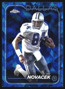 JAY NOVACEK 2024 TOPPS CHROME SAPPHIRE #50 DALLAS COWBOYS - Picture 1 of 3