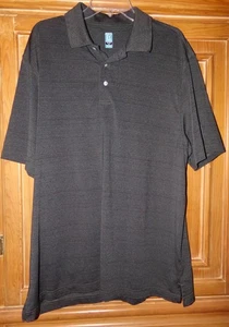 PGA TOUR HERREN GR XL GRAU KURZARM JERSEY STRICK POLOSHIRT GOLF - Bild 1 von 2