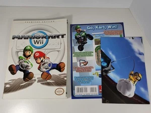 Mario Kart Wii : Premiere Edition - Official Game Guide (Prima, 2008) W/ Poster  - Picture 1 of 9