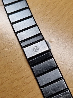 🇨🇭 VINTAGE MOVADO – Museum Edelstahl-Armband Ref. V804A - Bild 1 von 4