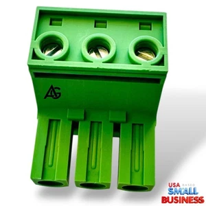 3-Pin Amplifier Power Ground Plug ROCKFORD FOSGATE T400X4ad T400X2ad Amp NEW! - Picture 1 of 4
