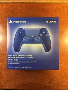 Sony PS5 Icon Blue Special Edition DualSense Controller Brand New In Hand - Picture 1 of 2