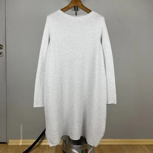 Oska Damen graues Schurwolle Strick Pullover Kleid - Größe 3 (US 10 / UK 14... - Bild 1 von 17