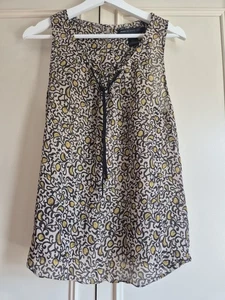 Marc by Marc Jacobs Sleeveless Top, Silk & Rayon, Size Small - Picture 1 of 6