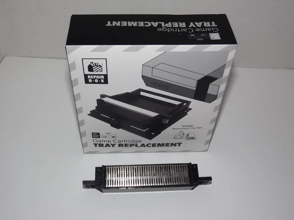 Tested OEM Nintendo NES 72 Pin Connector & New Game Cart Holder Replacement Part - Image 1 of 4