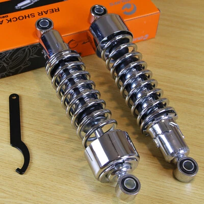 Amortiguadores traseros ajustables 298 mm 11,75" para Harley FXR / XL Sportster 1200 883 Dyna Foto 1 de 4