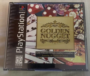 Sony Playstation 1 Golden Nugget 1997 gioco da gioco casinò slot poker testato - Foto 1 di 6