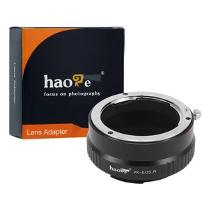 Metall Objektiv Adapter für Pentax K PK Mount Lens to Canon RF Mount Kamera - Bild 1 von 7