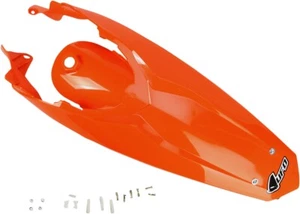 UFO Enduro Rear Fender with Light 98-12 KTM Orange KT04027-127 - Picture 1 of 1
