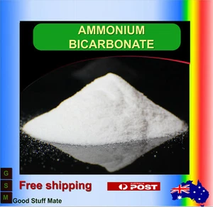 ORGANIC Ammonium Bicarbonate Ammonia FOOD GRADE PURE FREE FAST POST AU Seller - Picture 1 of 1