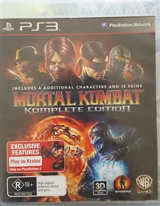 Mortal Kombat Komplete Edition PS3 Game Playstation 3 - Complete With Manual. - Picture 1 of 1