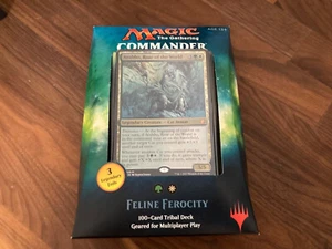 Commander 2017 Feline Ferocity Deck Arahbo Roar of the World SEALED Englisch - Bild 1 von 1