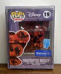 Funko Pop! Art Series: Disney Firefighter Mickey #19 Walmart Exclusive Vinyl - Picture 1 of 7