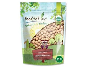 Organic Garbanzo Beans (Chickpeas) — Sproutable, Non-GMO — by Food to Live - Picture 1 of 87