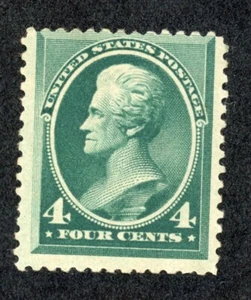 US 211 MH 1883 4c blue green - Picture 1 of 1