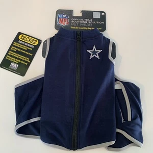 Dallas Cowboys NFL Soothing Solution Pet Calming Vest Shirt-PetsFirst Sz Med NWT - Picture 1 of 11