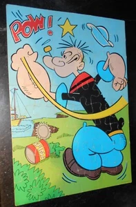 Vintage Popeye The Sailor Man Giant Floor Puzzle - Picture 1 of 11