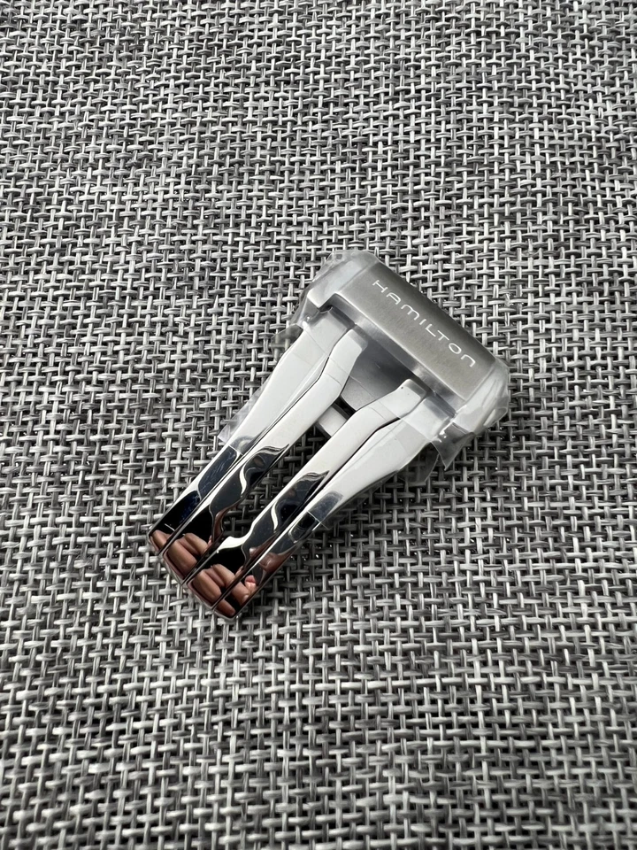 NEW Original Hamilton deployant  20mm Stainless Steel Clasp Buckle - Image 1 of 4