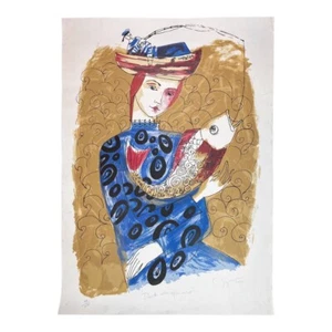 CARLOS GUZMAN. Engraving. Silkscreen / cardboard. Contemporary Cuban Art. - Imagen 1 de 7