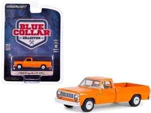 Dodge Ram D-250 Pickup Truck 1982 Blue Collar Collection Greenlight 1/64 Diecast - Picture 1 of 3