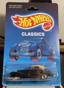 Hot Wheels Error Missing Wheels Mercedes 540k 1988 With Protector - Picture 1 of 8