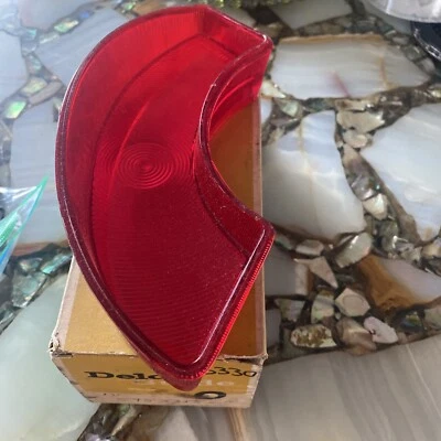 1962 Pontiac Star Chief Bonneville Tail Light Lamp Lens LEFT NOS Free Ship USA - Image 1 of 4