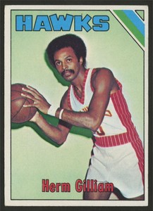 1975-76 TOPPS HERM GILLIAM #43 A