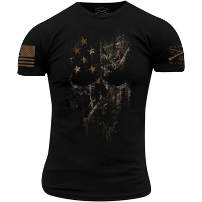 Grunt Style Realtree Edge American Reaper T-Shirt - Black