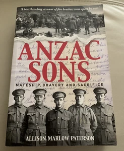 Anzac Sons by Allison Marlow Paterson (Paperback, 2014) - Picture 1 of 2
